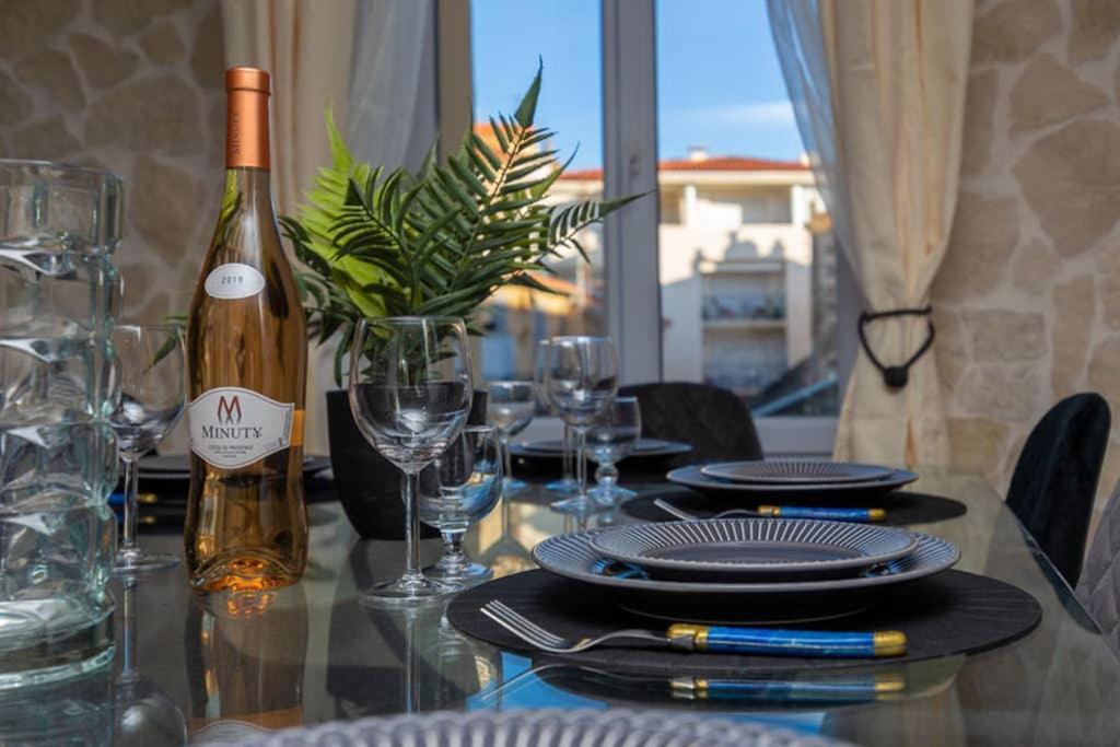 Penthouse Loft 5Min Palais Des Festivals And Beach Terrace View On Castle Cannes Eksteriør bilde