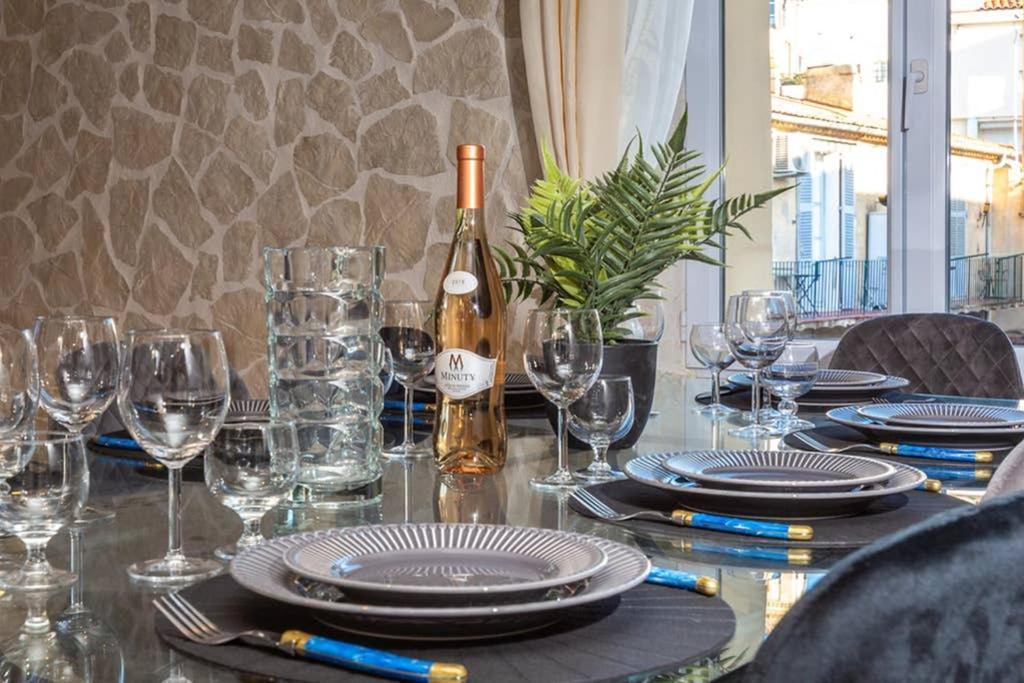 Penthouse Loft 5Min Palais Des Festivals And Beach Terrace View On Castle Cannes Eksteriør bilde