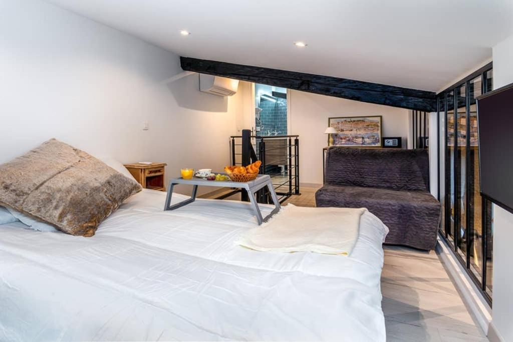 Penthouse Loft 5Min Palais Des Festivals And Beach Terrace View On Castle Cannes Eksteriør bilde